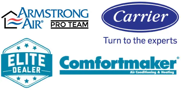 We Carry Equipment from Armstrong Air, Carrier, and Comfortmaker